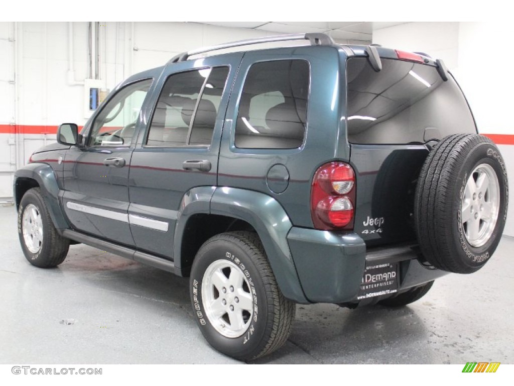 2005 Liberty Limited 4x4 - Deep Beryl Green Pearl / Khaki photo #21