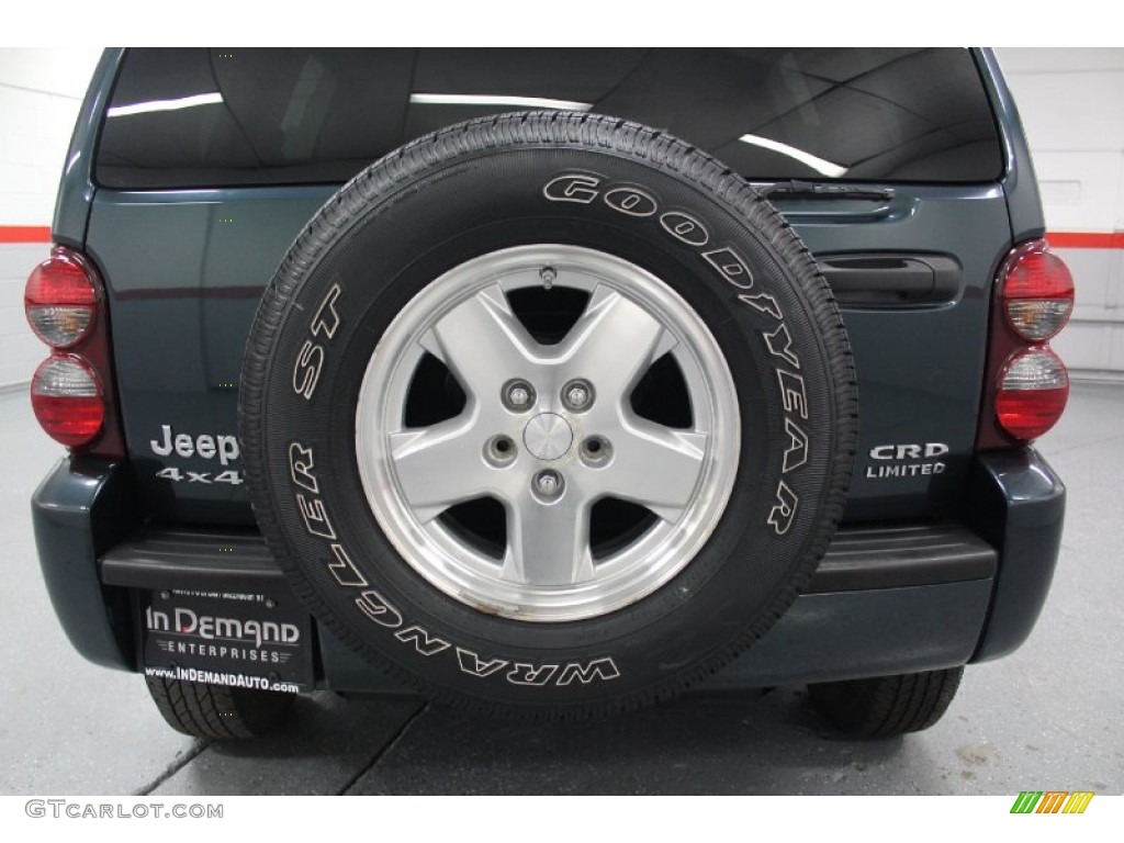 2005 Liberty Limited 4x4 - Deep Beryl Green Pearl / Khaki photo #32