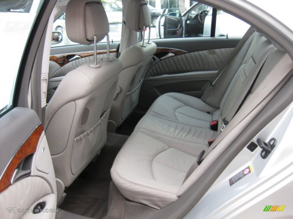Ash Interior 2009 Mercedes-Benz E 550 Sedan Photo #62210195
