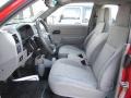 Medium Pewter 2008 Chevrolet Colorado LS Extended Cab 4x4 Interior Color