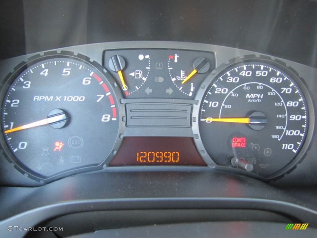 2008 Chevrolet Colorado LS Extended Cab 4x4 Gauges Photo #62210385
