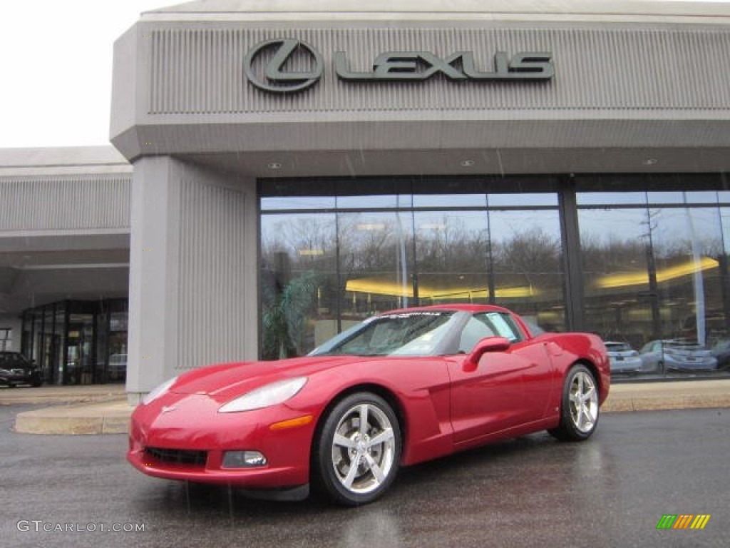 Crystal Red Metallic Chevrolet Corvette