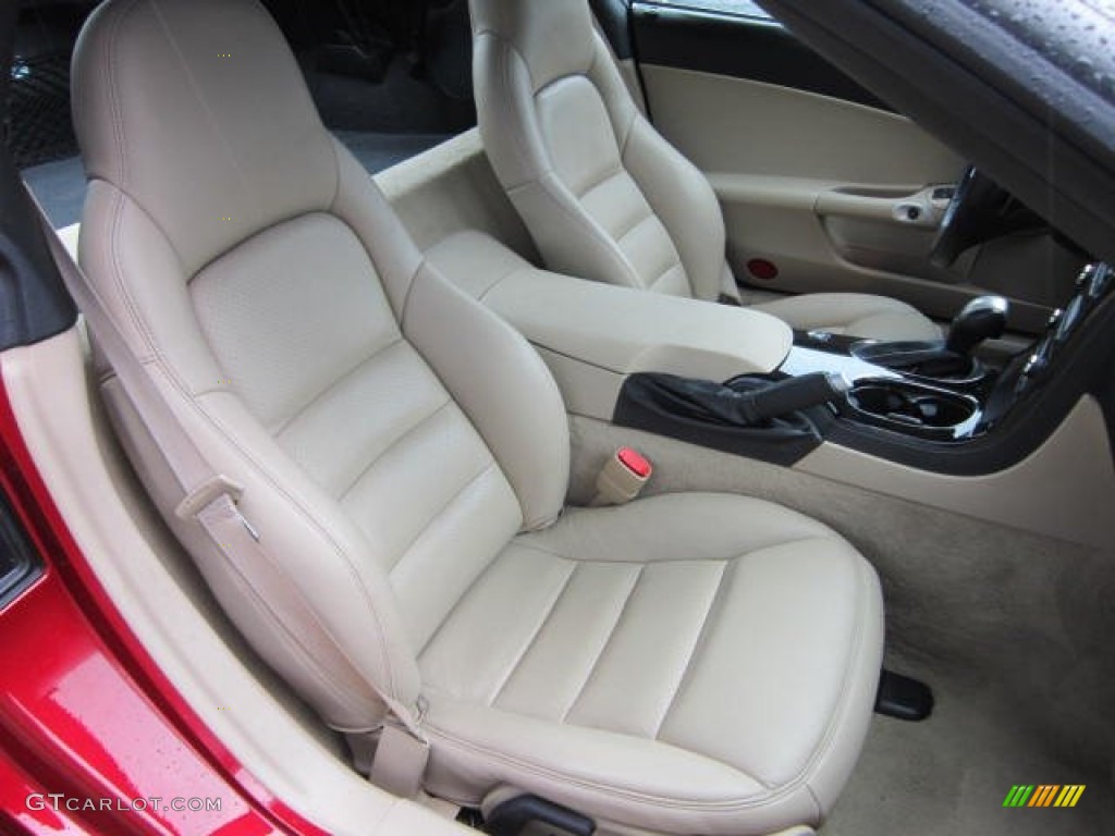2008 Chevrolet Corvette Coupe Front Seat Photo #62210639