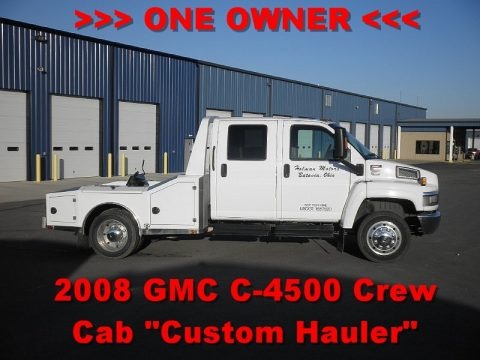 2008 GMC C Series Topkick C4500 Crew Cab Trailer Truck Data, Info and Specs