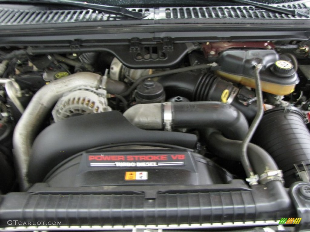 2007 Ford F350 Super Duty Lariat SuperCab 4x4 6.0 Liter OHV 32-Valve Power Stroke Turbo-Diesel V8 Engine Photo #62211230