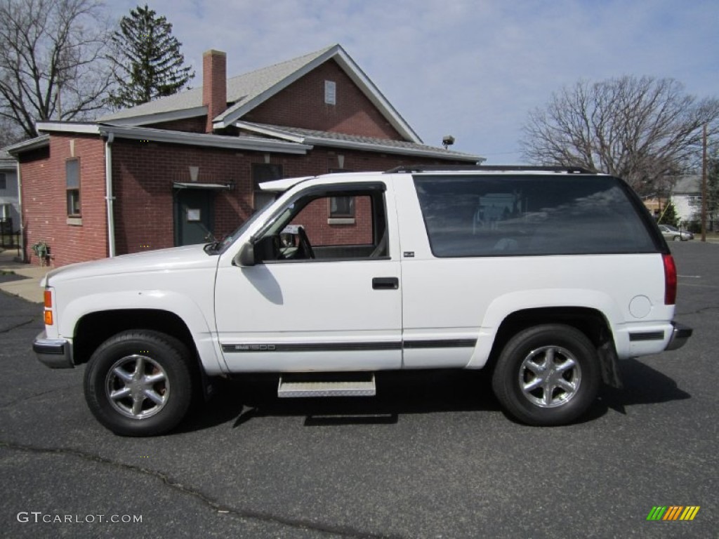 1994 Yukon SLE 4x4 - White / Gray photo #1