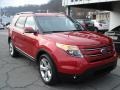 2011 Red Candy Metallic Ford Explorer Limited 4WD  photo #2