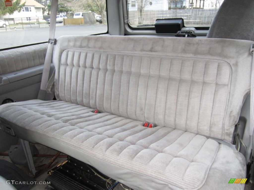 Gray Interior 1994 GMC Yukon SLE 4x4 Photo #62212268