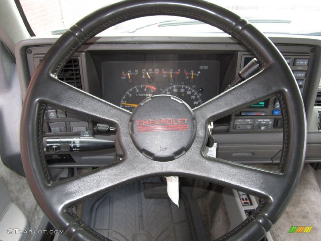 1994 GMC Yukon SLE 4x4 Gray Steering Wheel Photo #62212313