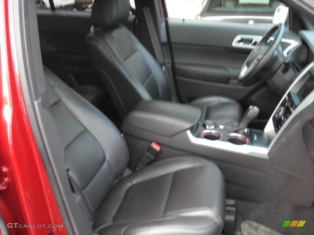 2011 Explorer Limited 4WD - Red Candy Metallic / Charcoal Black photo #20