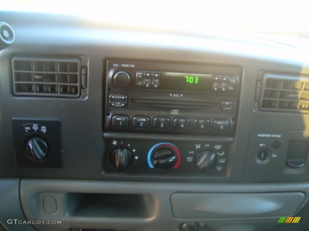 2004 F250 Super Duty FX4 SuperCab 4x4 - Dark Shadow Grey Metallic / Medium Flint photo #10