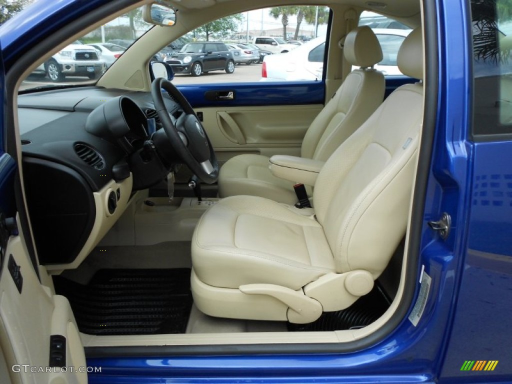 Cream Interior 2007 Volkswagen New Beetle 2.5 Coupe Photo #62213063