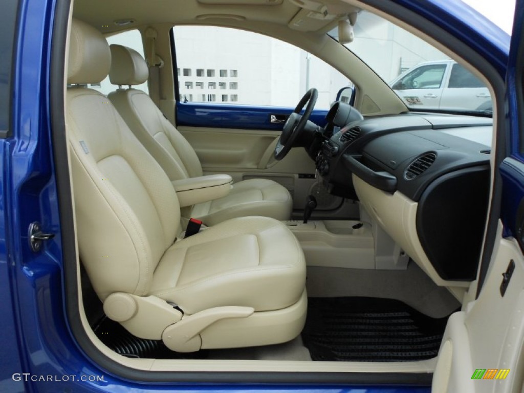 Cream Interior 2007 Volkswagen New Beetle 2.5 Coupe Photo #62213087
