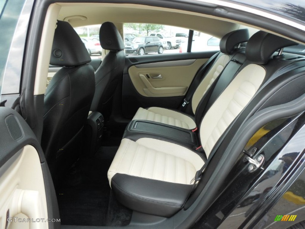 Cornsilk Beige Two-Tone Interior 2009 Volkswagen CC Sport Photo #62213564