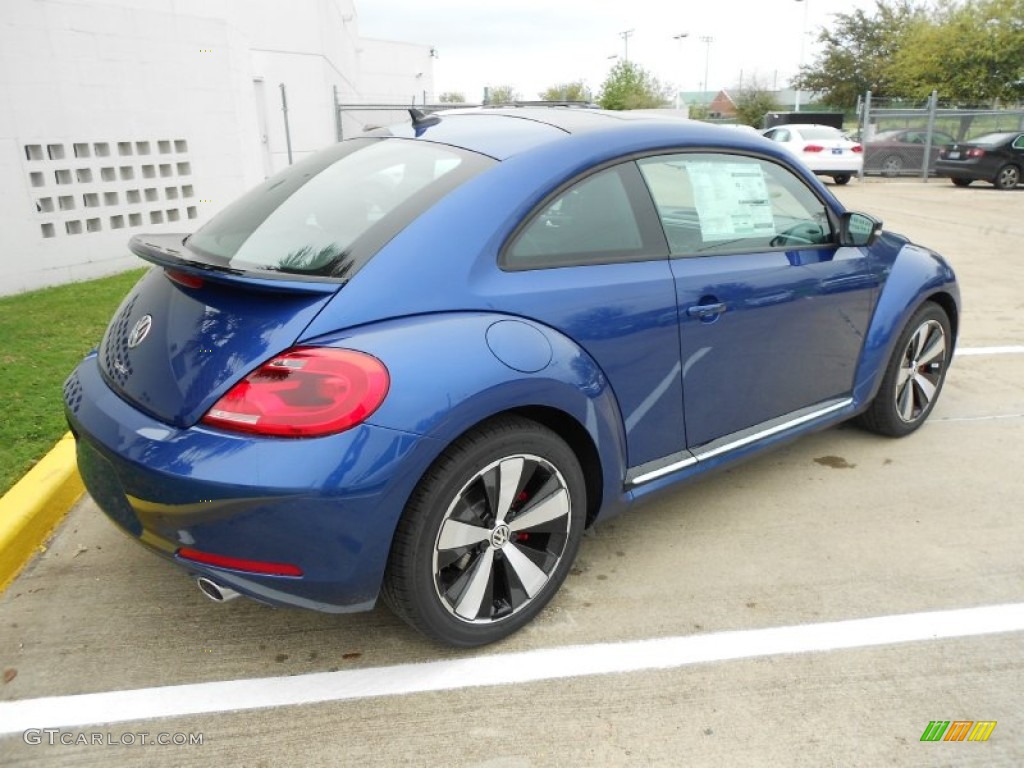 Reef Blue Metallic 2012 Volkswagen Beetle Turbo Exterior Photo #62213943