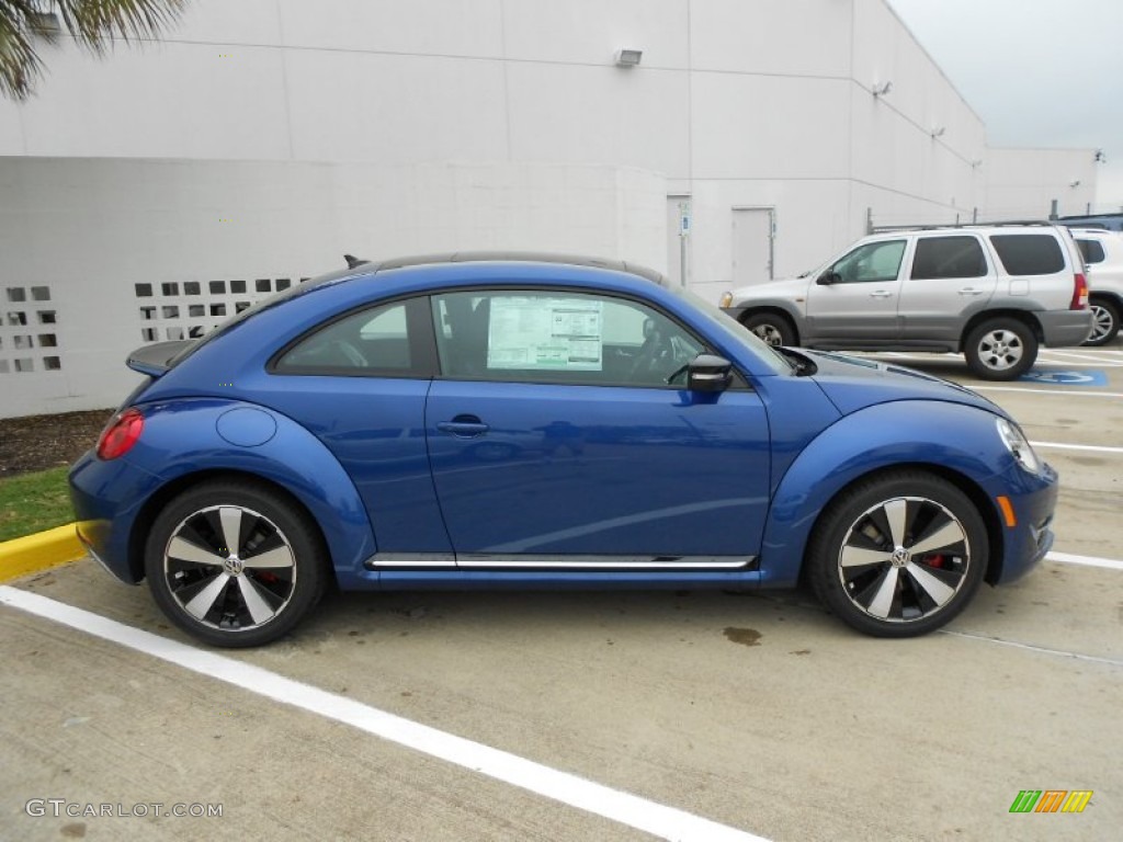 Reef Blue Metallic 2012 Volkswagen Beetle Turbo Exterior Photo #62213951