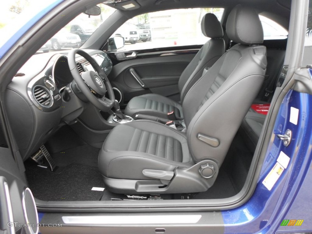 Titan Black Interior 2012 Volkswagen Beetle Turbo Photo #62213980