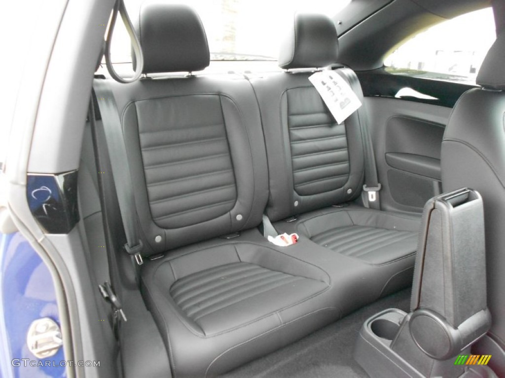 2012 Volkswagen Beetle Turbo Rear Seat Photo #62214007