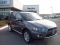 2012 Graphite Gray Metallic Mitsubishi Outlander SE  photo #7