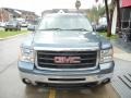 2008 Stealth Gray Metallic GMC Sierra 1500 SLE Extended Cab  photo #2