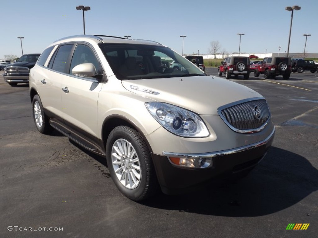 Gold Mist Metallic 2012 Buick Enclave FWD Exterior Photo #62215484