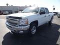 2012 Summit White Chevrolet Silverado 1500 LT Crew Cab 4x4  photo #1