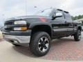 2002 Onyx Black Chevrolet Silverado 2500 LT Extended Cab 4x4 #62194652