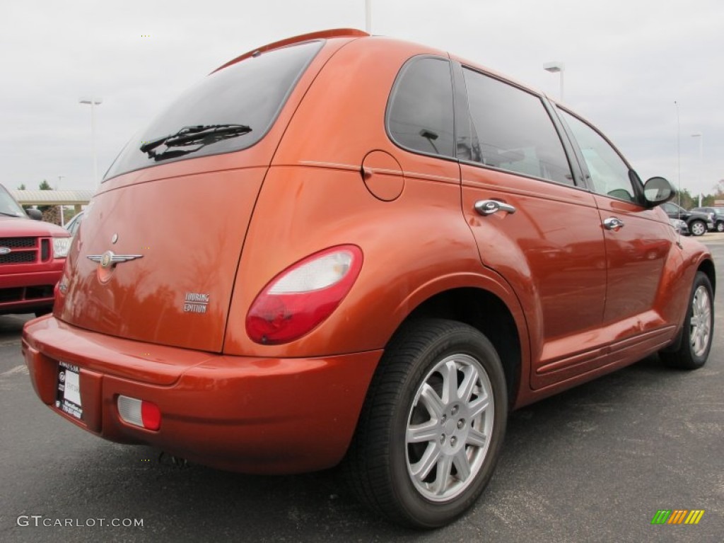 2007 PT Cruiser Touring - Tangerine Pearl / Pastel Pebble Beige photo #3