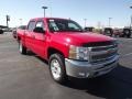 2012 Victory Red Chevrolet Silverado 1500 LT Crew Cab 4x4  photo #3