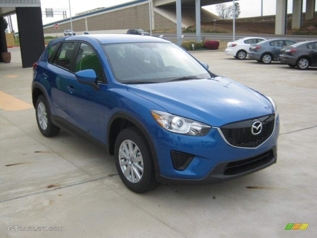 Sky Blue Mica 2013 Mazda CX-5 Sport Exterior Photo #62216915