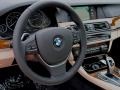 Oyster/Black Steering Wheel Photo for 2012 BMW 5 Series #62217661