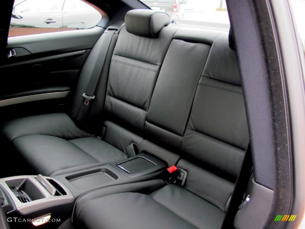 Black Interior 2012 BMW 3 Series 335i Coupe Photo #62217920
