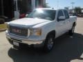 2012 Summit White GMC Sierra 1500 SLT Crew Cab 4x4  photo #1