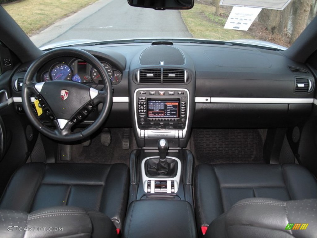2008 Porsche Cayenne Tiptronic Black Dashboard Photo #62218970