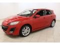 2011 Velocity Red Mica Mazda MAZDA3 s Sport 5 Door  photo #3