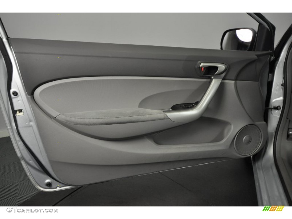 2009 Honda Civic EX Coupe Gray Door Panel Photo #62219593