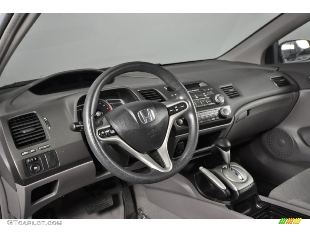 2009 Honda Civic EX Coupe Gray Dashboard Photo #62219610