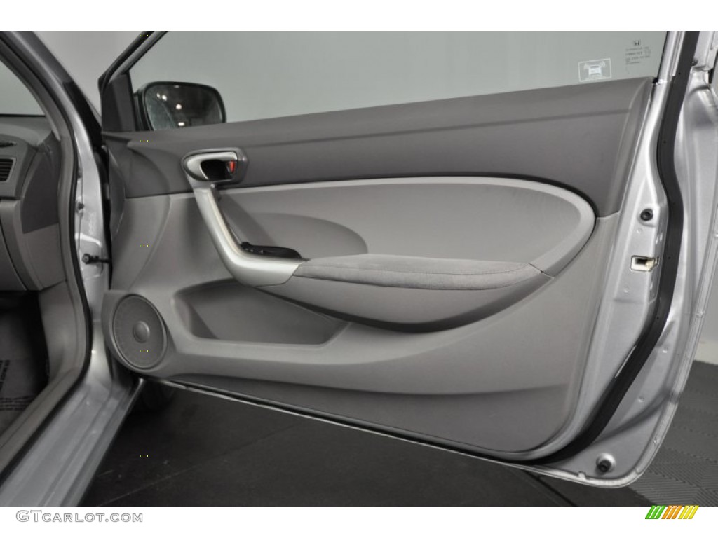 2009 Honda Civic EX Coupe Gray Door Panel Photo #62219653