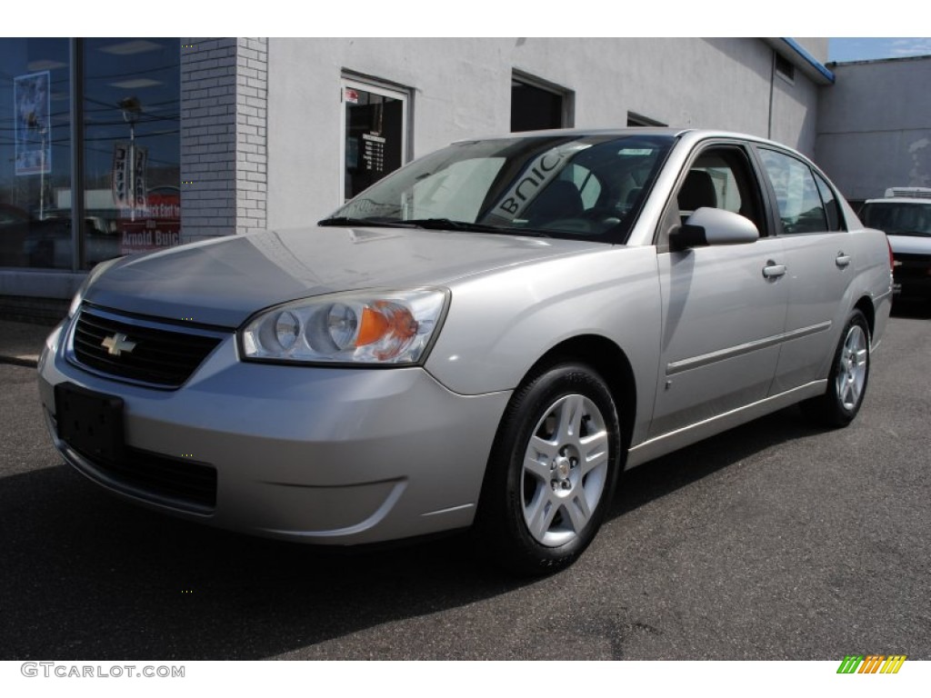 2006 Malibu LT V6 Sedan - Silverstone Metallic / Titanium Gray photo #1