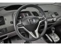 Gray 2009 Honda Civic EX Coupe Steering Wheel