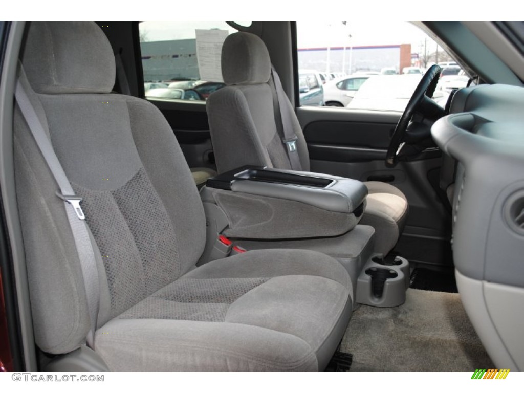 2003 Suburban 1500 LS 4x4 - Redfire Metallic / Gray/Dark Charcoal photo #10