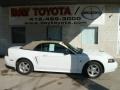 2004 Oxford White Ford Mustang V6 Convertible  photo #1