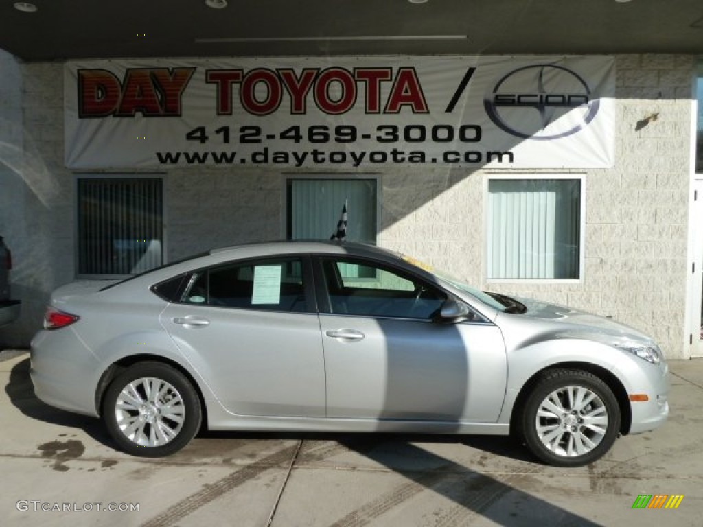 2010 MAZDA6 i Touring Sedan - Brilliant Silver Metallic / Black photo #1