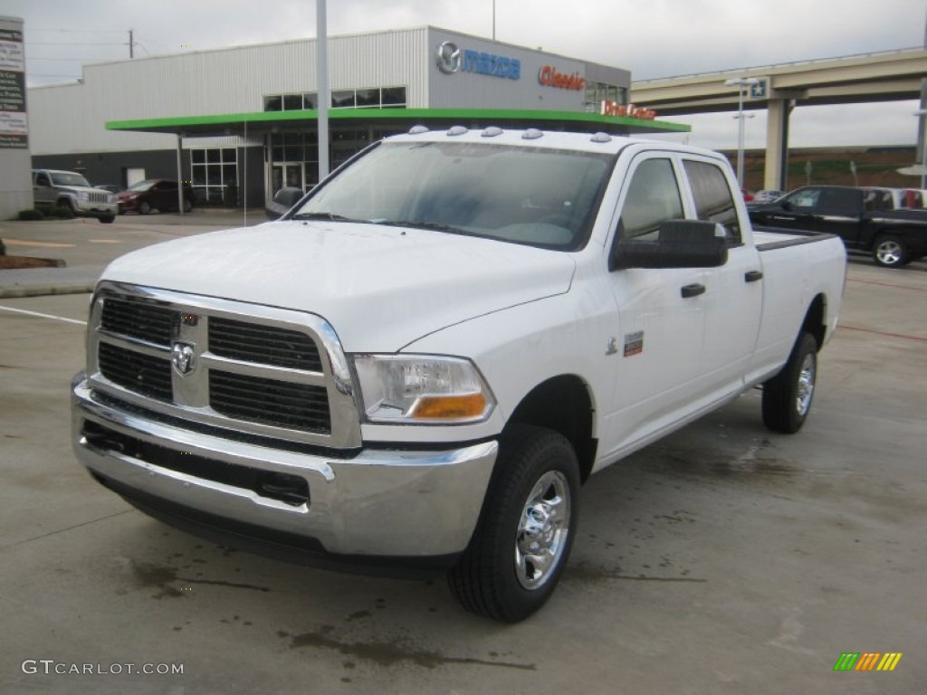 2012 Ram 2500 HD SLT Crew Cab 4x4 - Bright White / Dark Slate/Medium Graystone photo #1