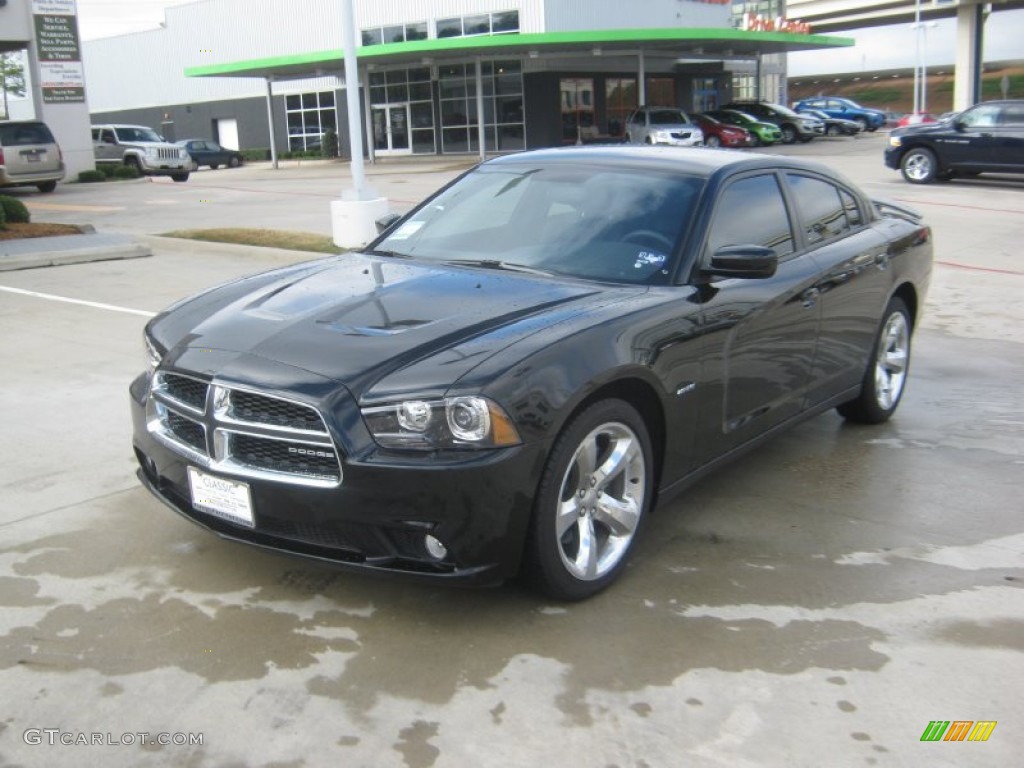 Pitch Black Dodge Charger