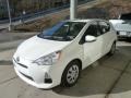 2012 Super White Toyota Prius c Hybrid Two  photo #5