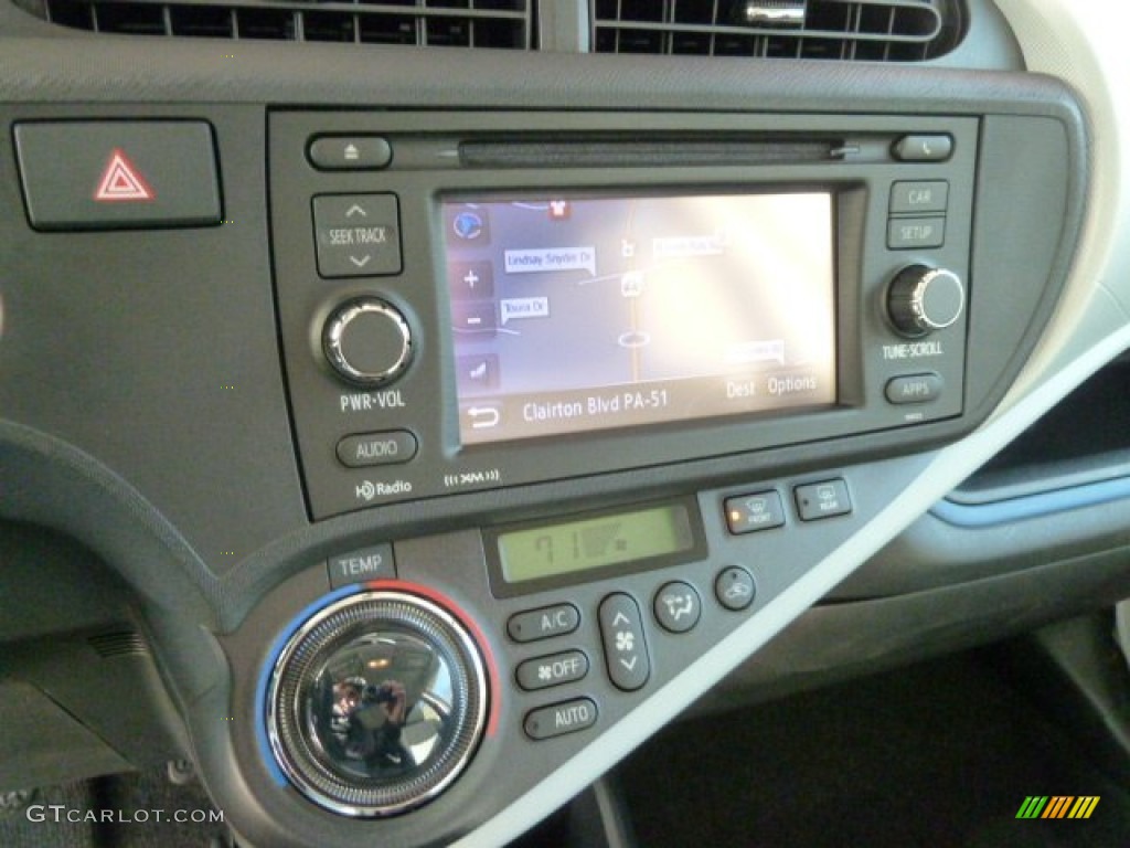 2012 Toyota Prius c Hybrid Two Controls Photo #62222731