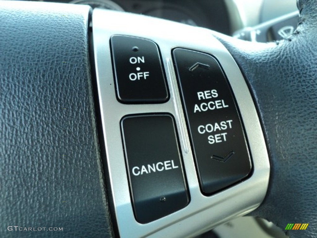 2010 Elantra SE - Black Pearl / Gray photo #34