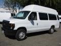 2008 Oxford White Ford E Series Van E250 Super Duty Wheechair Access Van  photo #3