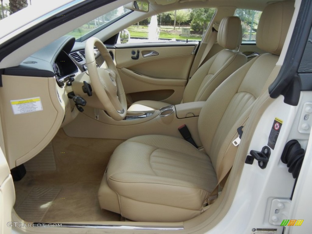 Cashmere Interior 2011 Mercedes-Benz CLS 550 Photo #62223878